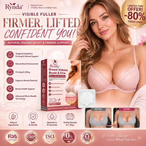 ⏰Rynda® 𝐁𝐫𝐞𝐚𝐬𝐭 𝐕𝐨𝐥𝐮𝐦𝐞 𝐁𝐨𝐨𝐬𝐭 & 𝐅𝐢𝐫𝐦 𝐌𝐢𝐜𝐫𝐨-𝐍𝐞𝐞𝐝𝐥𝐞 𝐏𝐚𝐭𝐜𝐡𝐞𝐬